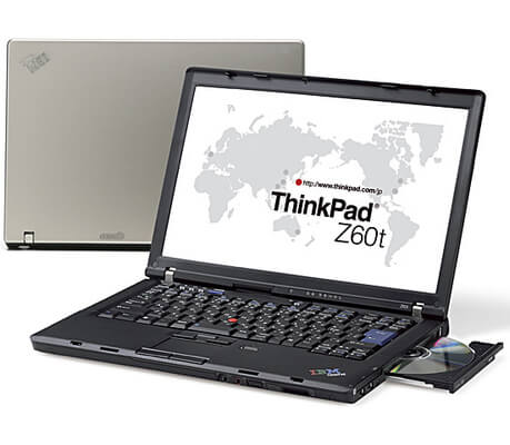 Установка Windows 7 на ноутбук Lenovo ThinkPad Z60t